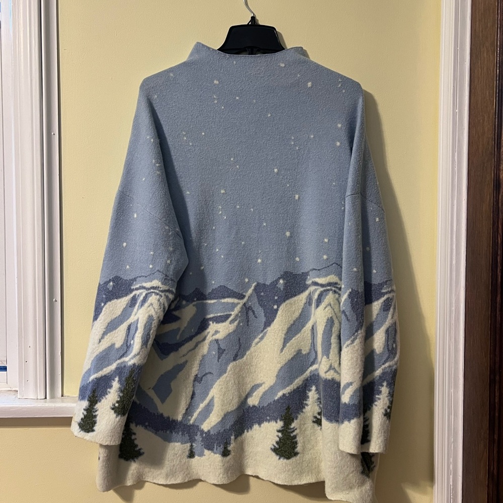 Tahari Light Blue Sweater